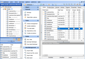 524800Gestión de las bases de datos SQLServer / MySql